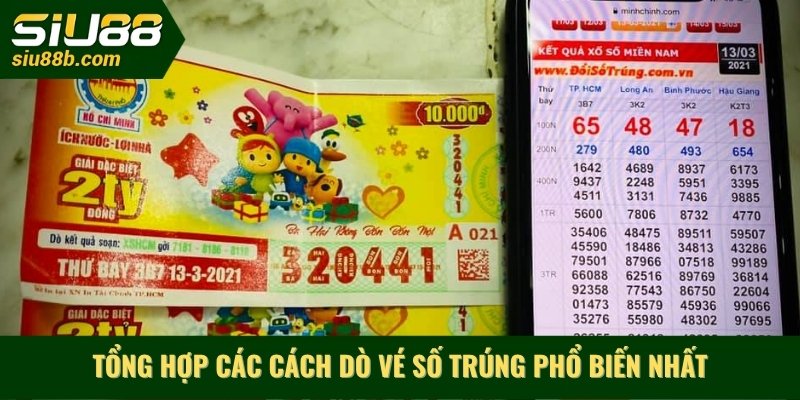 Tổng hợp các cách dò vé số trúng phổ biến nhất